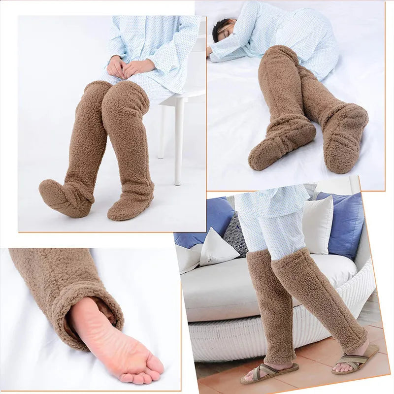 Fuzzy Leg Warmer