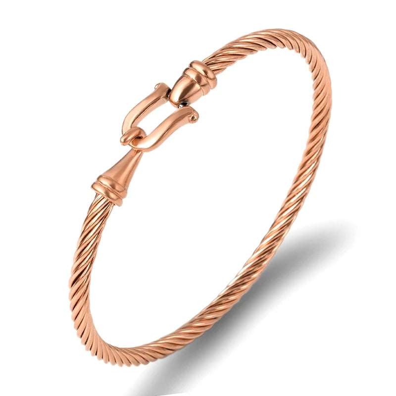 Luxe Cuff Tie Knot Bangle
