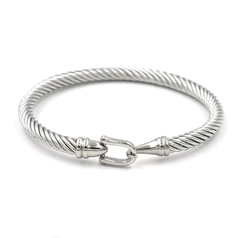 Luxe Cuff Tie Knot Bangle
