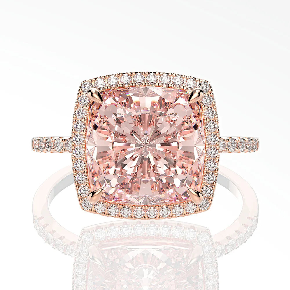 Luxury Morganite Ring