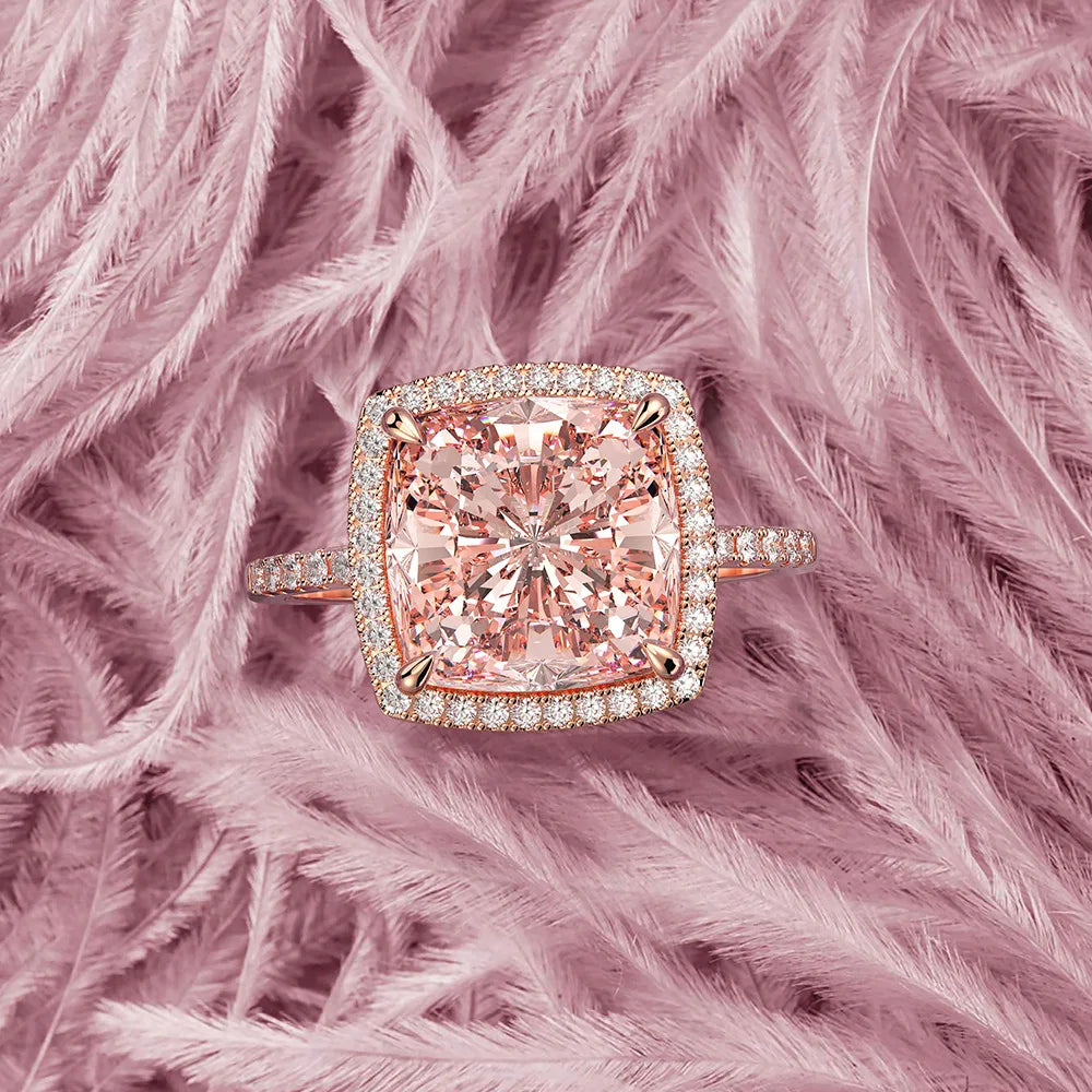 Luxury Morganite Ring