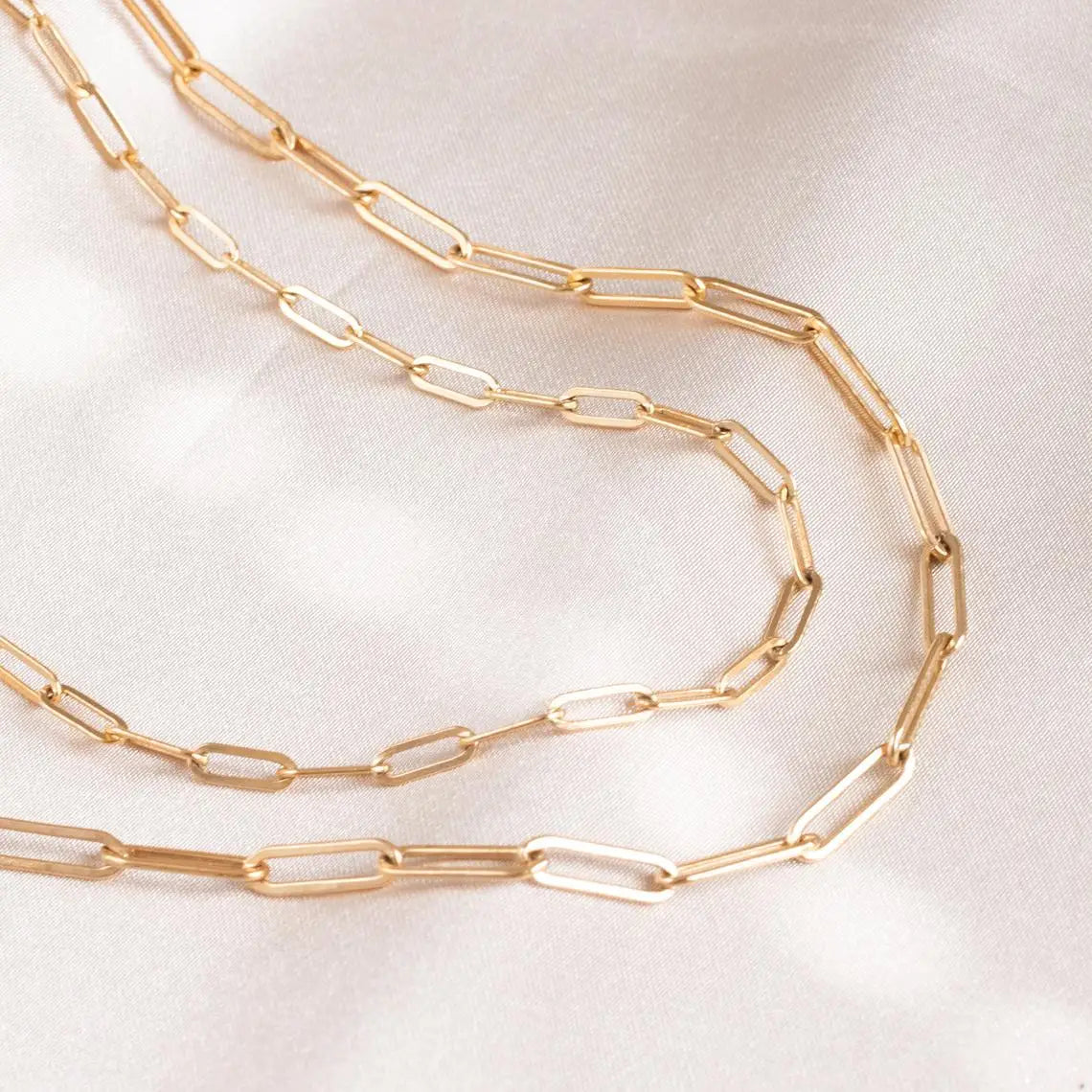 Luxe 14k Gold Link Chain