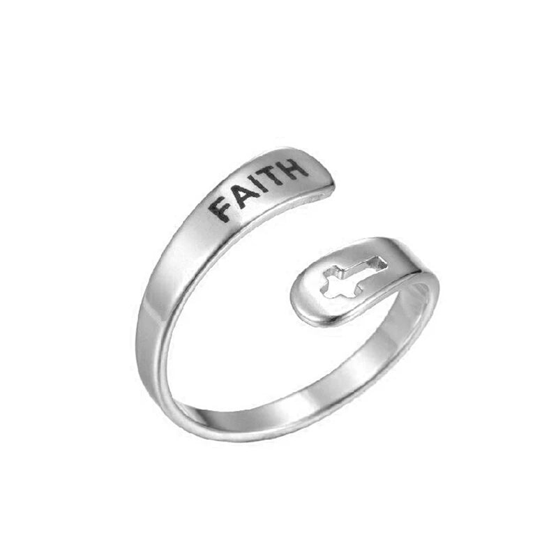 Engraved Self Care Ring