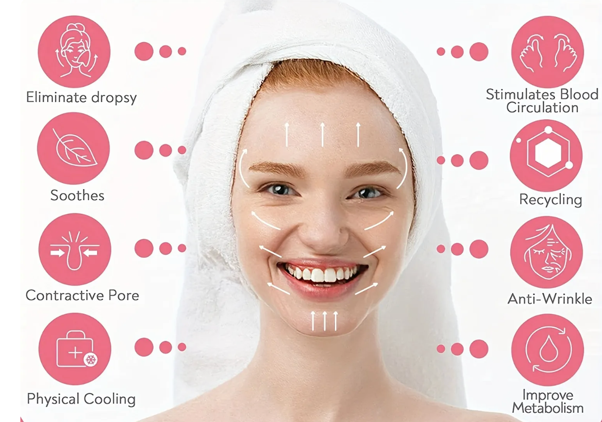 Silicone Ice Face Massager