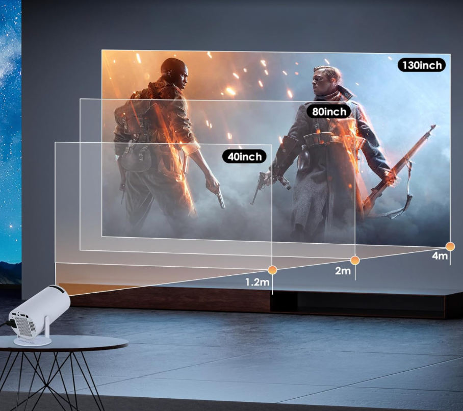 TechFlicks: Smart Portable Projector (iOS and Android)