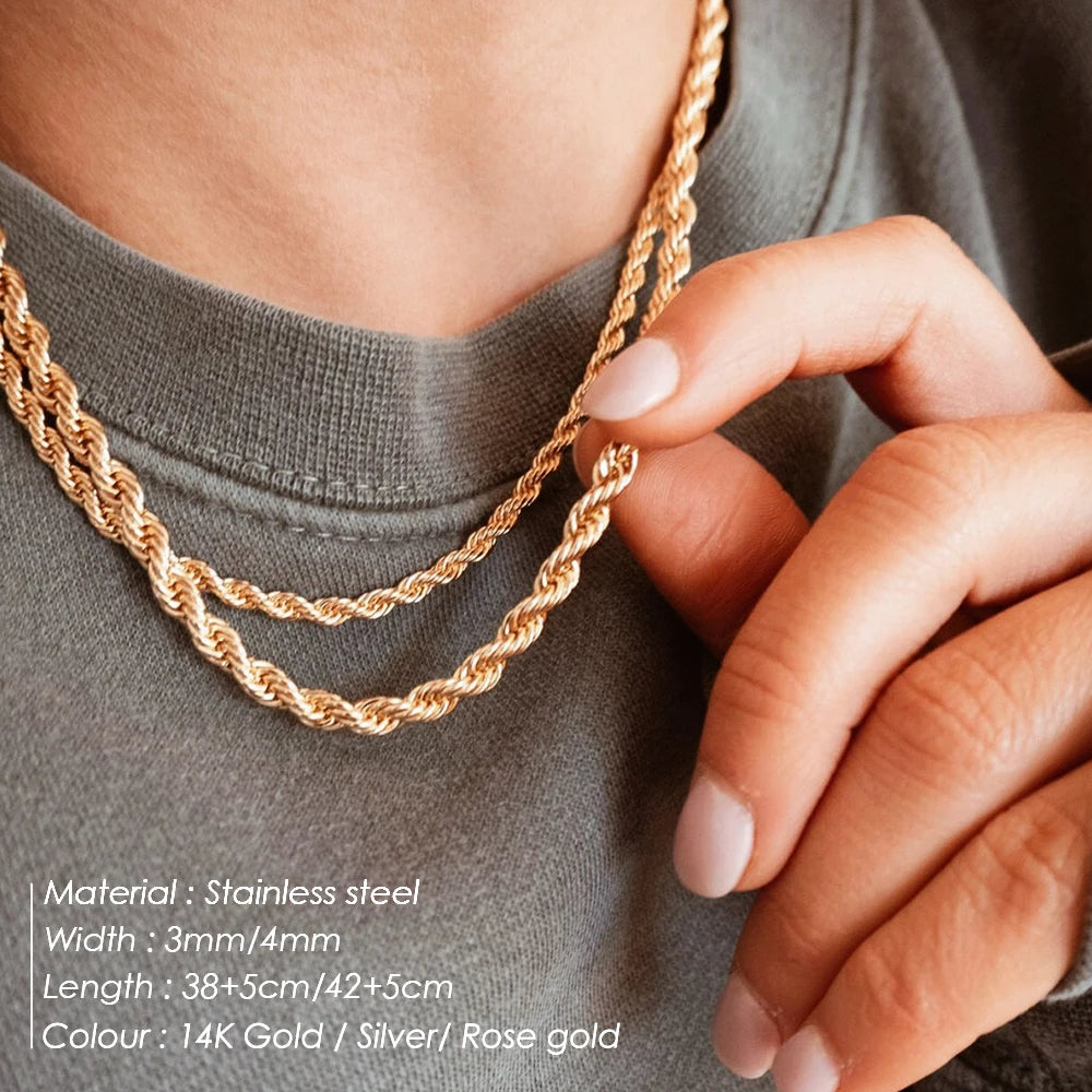 Luxe Rope Chain Necklace