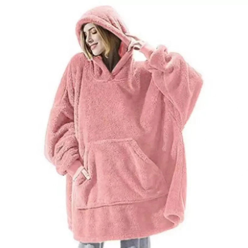 Fleece Hoodie Blanket